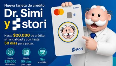 Tarjeta De Crédito Dr. Simi Y Stori: Hasta $20,000 Sin Anualidad