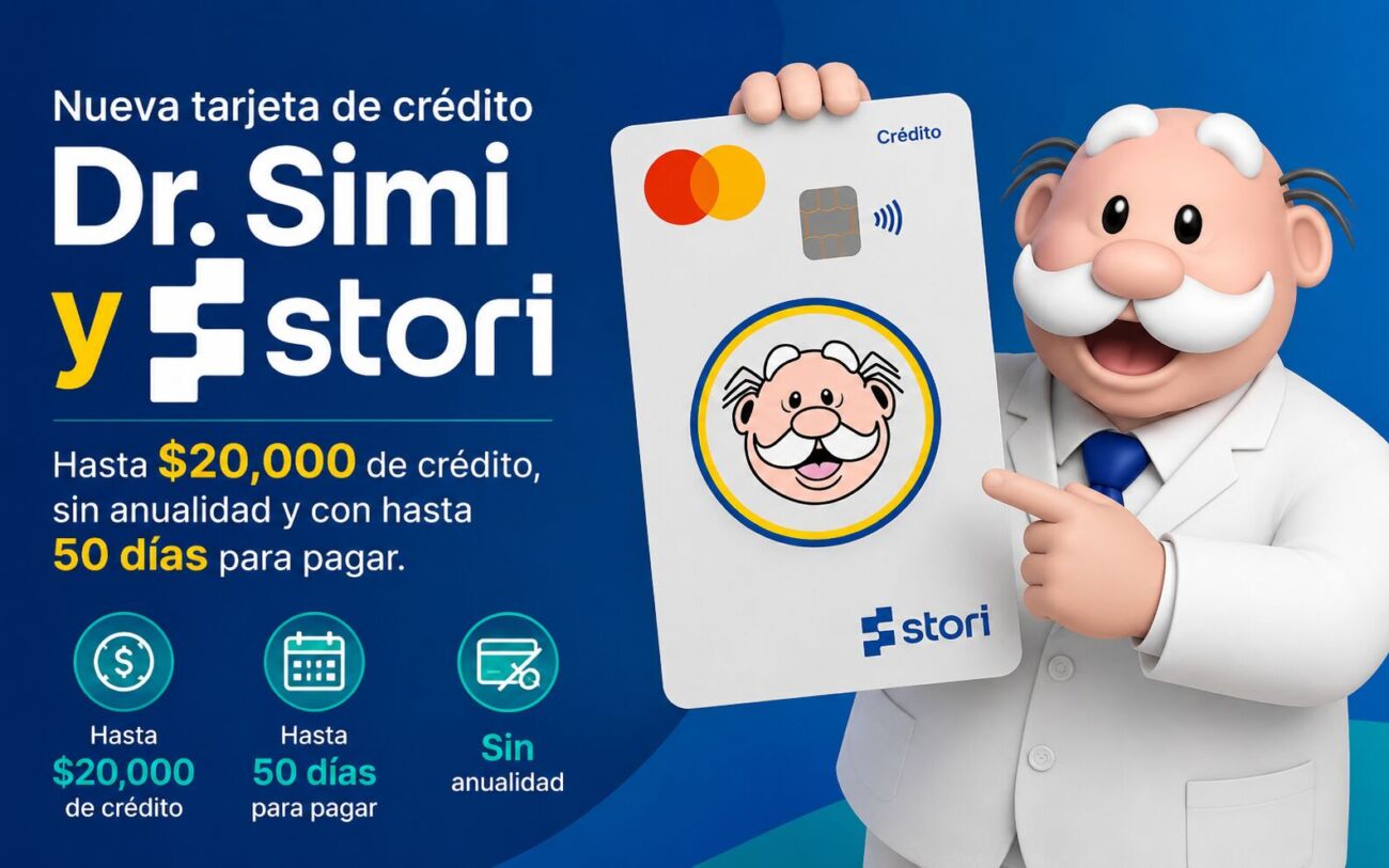 Tarjeta De Crédito Dr. Simi Y Stori: Hasta $20,000 Sin Anualidad Tarjeta De Crédito Dr. Simi