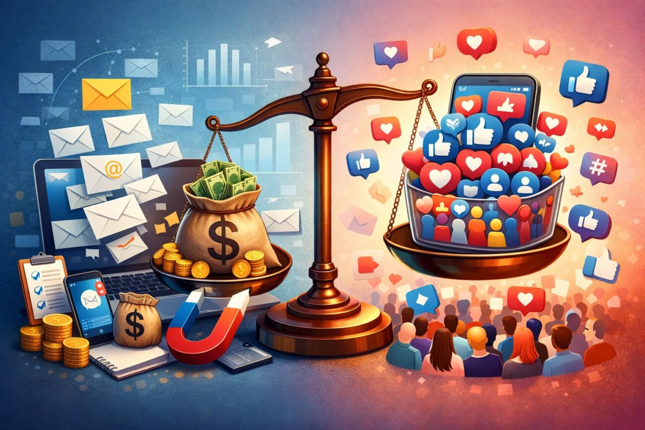 Por Qué Una Lista De E-Mails Vale Más Que Miles De Seguidores En Redes Sociales Por Qué Una Lista De E-Mails Vale Más Que Miles De Seguidores En Redes Sociales
