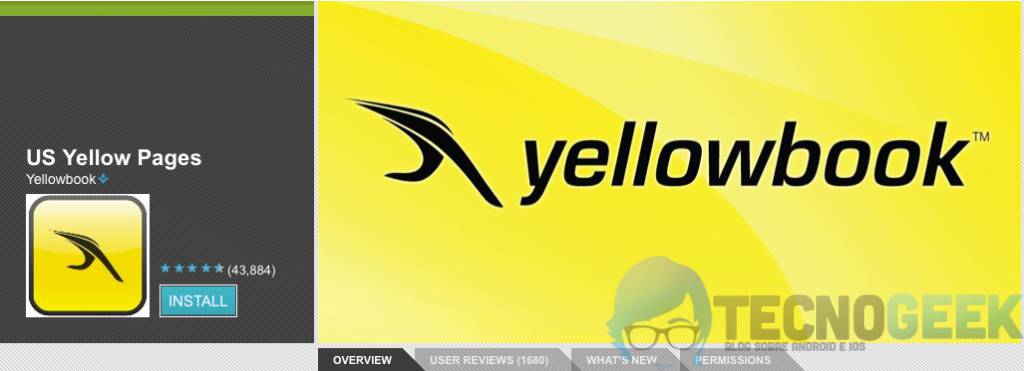 Yellowbook Para Encontrar Restaurantes En Android