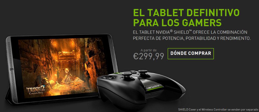 Nvidia Shield Tablet Ya Se Puede Comprar Por 299 Euros