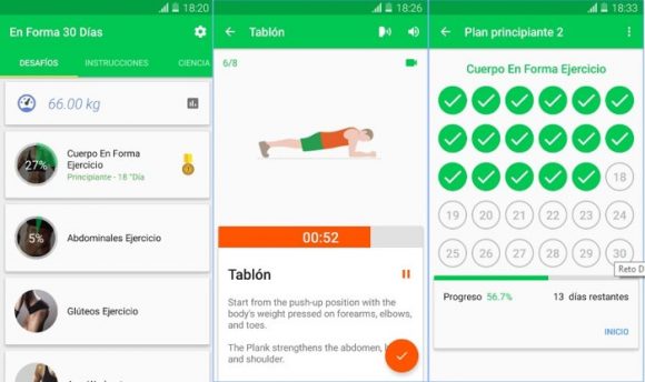 PONTE EN FORMA: 5 apps Android para lucir un cuerpo de '10'