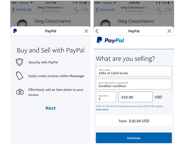 Paypal ya permite crear facturas en Facebook