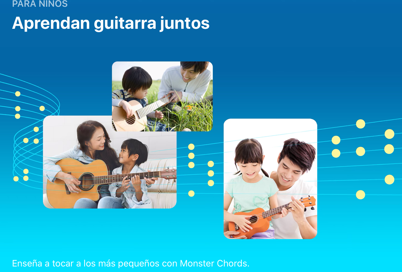 Monster Chords: Divertido Juego Para Que Niños Aprendan Guitarra