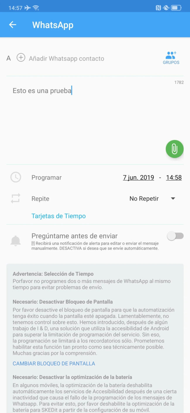 🎅Cómo programar el envío de mensajes de Navidad por WhatsApp