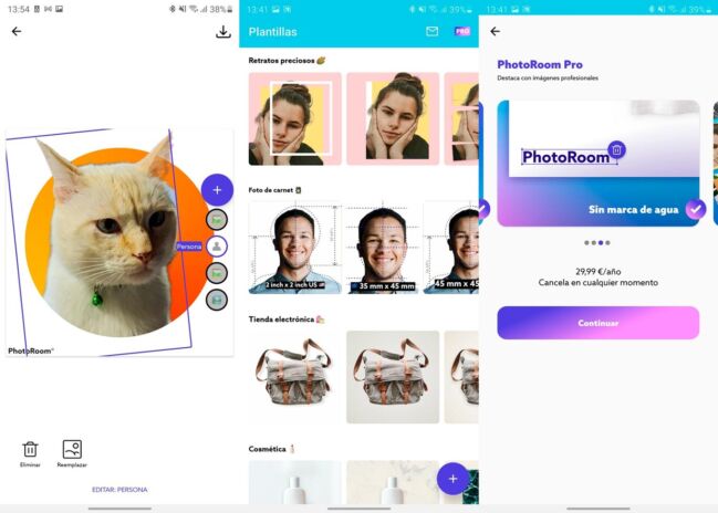 PhotoRoom: elimina y personaliza el fondo de tus fotos en Android