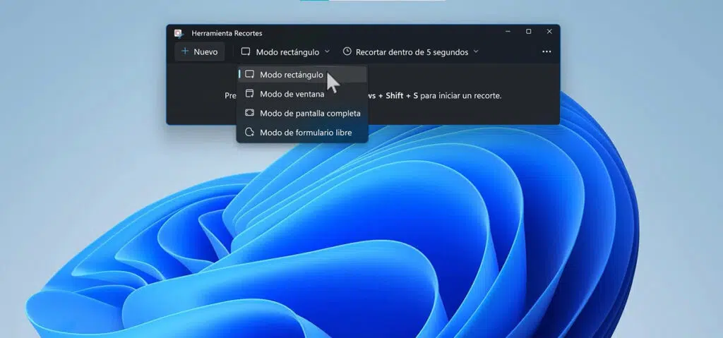 Cómo hacer capturas de pantalla en Windows 11